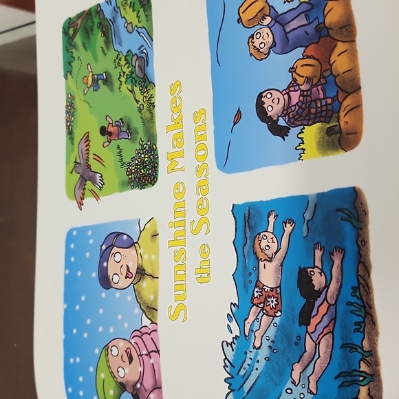 Sunshine makes the seasons kids book - Picture 4 of 6